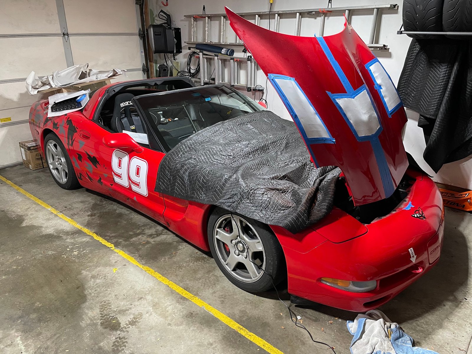 Trackspec hood vents