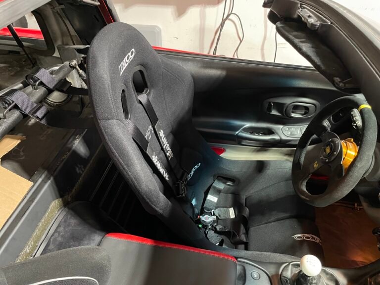 Seats finally mounted