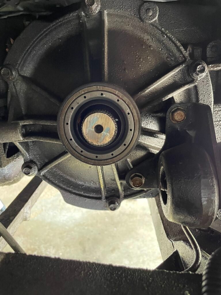 Axles, helper springs, oil cooler hooked up