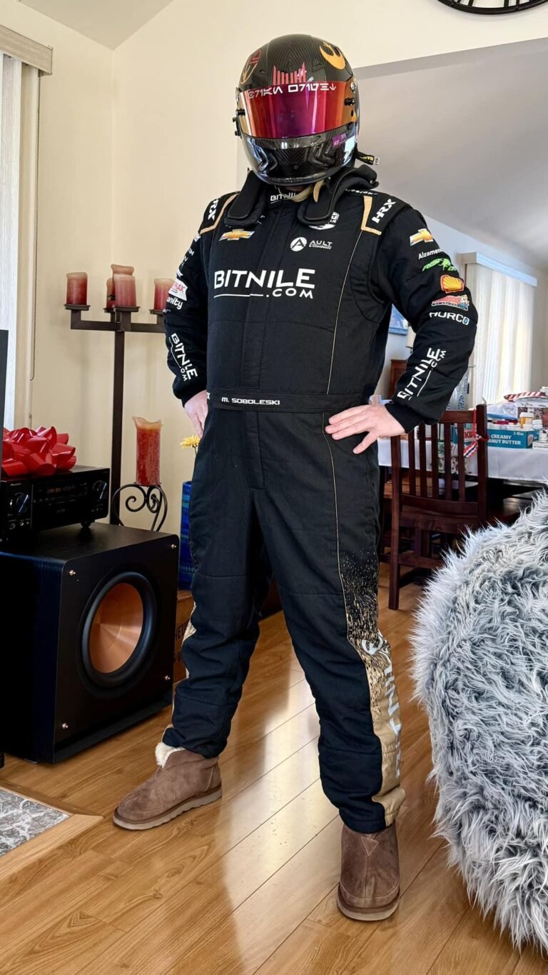 Firesuit: used IndyCar crew suit