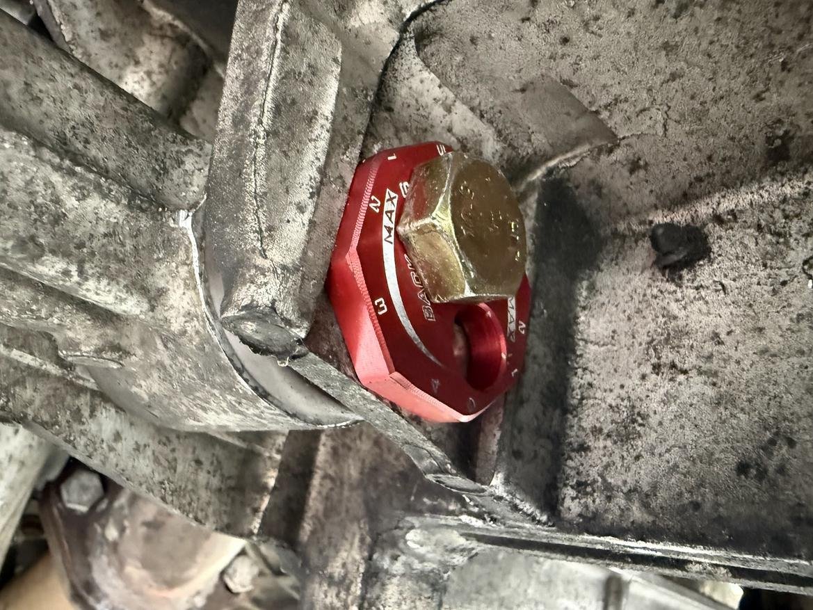 Rear delrin install, sway bar, end links