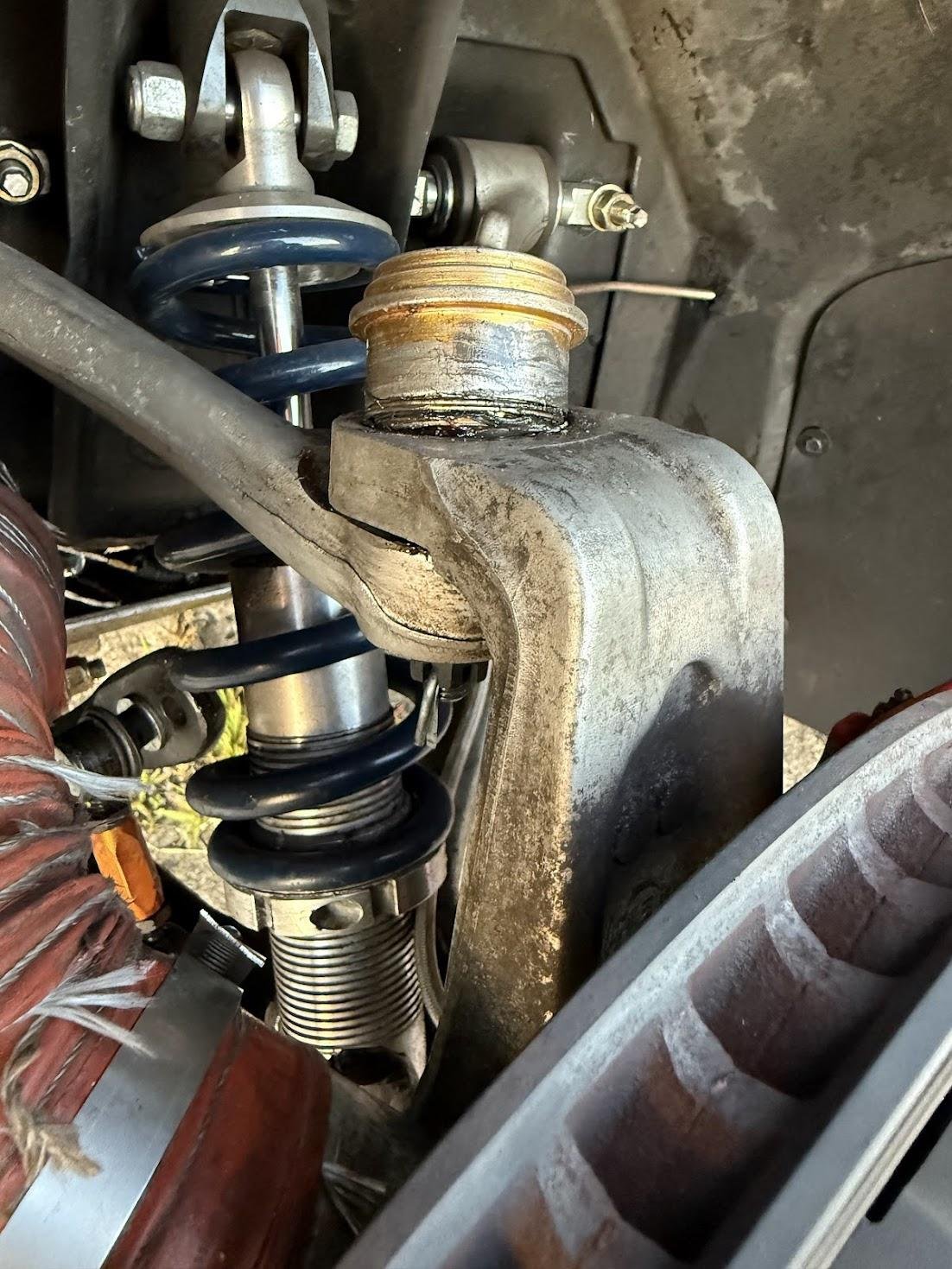 CAM Challenge at Grissom: cracked wheel hub